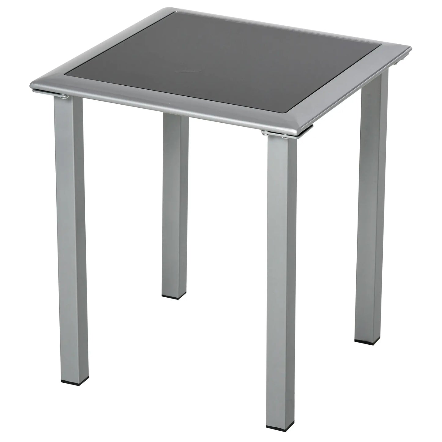 Elegantes 3-teiliges Lounge-Set – 2 ergonomische S-förmige Sonnenliegen mit Beistelltisch
